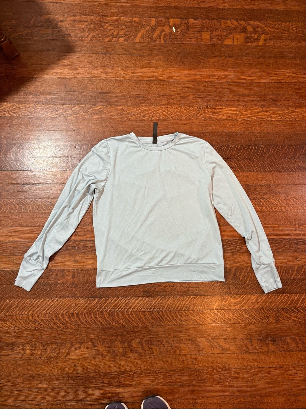Men's Crewneck Long-Sleeve Sweatshirt - Light Blue